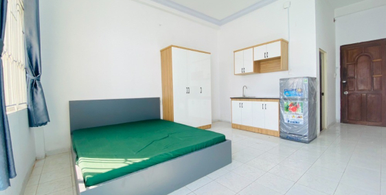 CHDV 30m2 có bancol FULL Nội Thất như hình 4 triệu mặt tiền Chu Văn An, P.26 BT