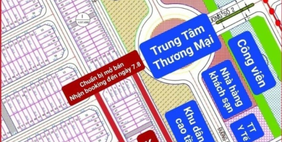 Cần bán lô đất mặt tiền đường chính lộ giới 24m