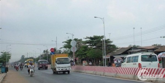 NHÀ PHỐ 1 TRỆT 1 LẦU MẶT TIỀN QUỐC LỘ 1A TẠI THỊ TRẤN TÂN HIỆP CHÂU THÀNH TIỀN G