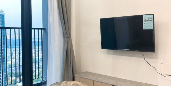 Cần cho thuê căn hộ Eco green Sài gòn, 2pn, 2wc, full nội thất tầng cao, giá 16t