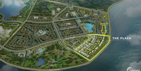Cần bán căn nhà phố vườn đường QT 1 – The Plaza – Ecopark Vinh – Hưng Hòa – Thàn