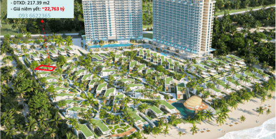 Beach villa 3PN Ixora Ho Tram giá chỉ 24 tỷ (full nội thất, VAT, PBT) thanh toán