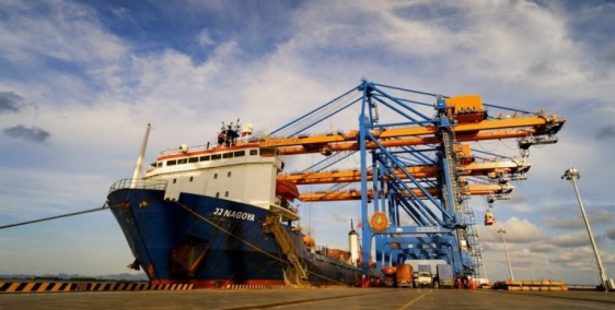 海防港出租 100% 新仓库 - 宽阔的正面，中心位置。 长期合约