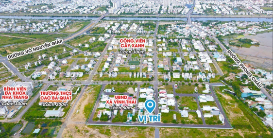 Duy nhất lô đất 200m2 có 2 mặt tiền cực đẹp Khu đô thị Mỹ Gia- Nha Trang