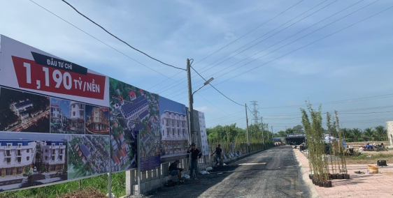 CẦN SANG NHƯỢNG 1 NỀN MẶT TIỀN QL1A - Diện Tích 132m vuông(5.5*24)