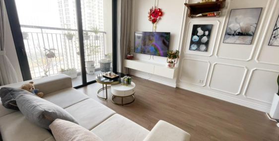 Cho thuê căn hộ 2PN, 54m2, 8,5tr/tháng Full nội thất cực đẹp Vinhomes Smart City