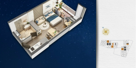 Căn suất ngoại giao dự án Moonlight Avenue Hưng Thịnh giá 2,2 tỷ giảm còn 900tr