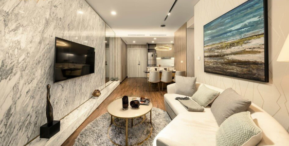 Độc quyền căn hộ 52m2 thiết kế chia thành 2PN chiết khấu 11.5%, tặng 2 cây vàng