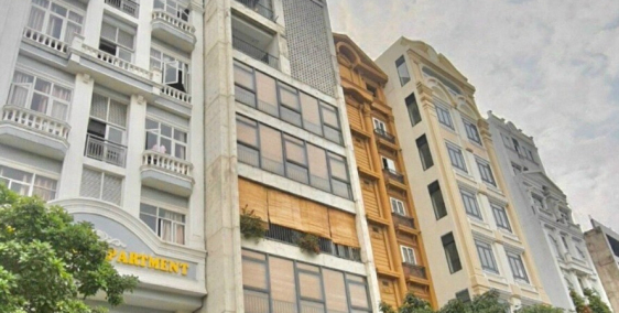 Bán tòa nhà Hầm/ 7 tầng, 8x30, đường 24m, Giá 46ty giảm 39ty có TL