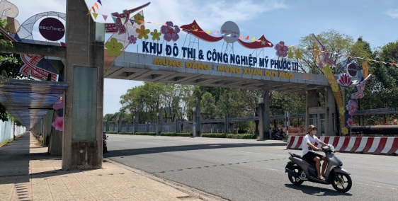 giảm 1.4tỷ bán gấp đất mặt tiền Mỹ Phước Tân Vạn,P.Thới Hòa 300m2(10x30),4.85tỷ