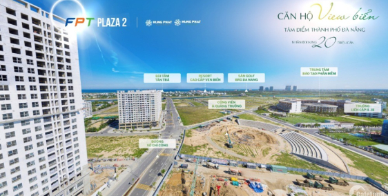 Siêu phẩm căn hộ View biển thuộc khu đô thị FPT Đà Nẵng