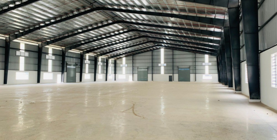 Cho Thuê Xưởng Mới Xây KCN Hải Sơn Lô Góc Mặt Tiền Trục Chính 4,400m2 Lh 0813123