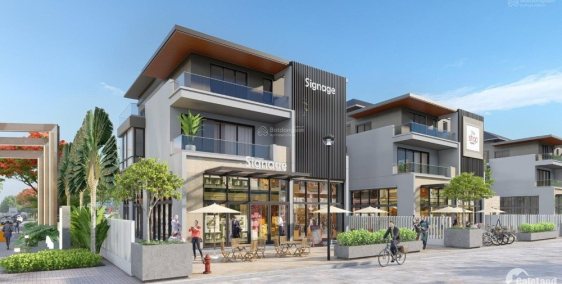 Biệt thự vòng xuyến đường Đỗ Mười, quảng trường trung tâm thành phố HP RẺ HƠN TỶ