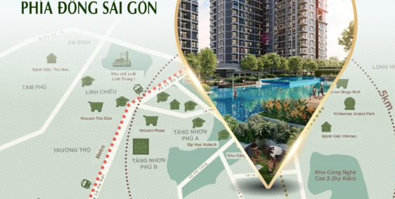 NHận booking căn hộ nằm ngay mặt tiền Lò Lu TP Thủ Đức