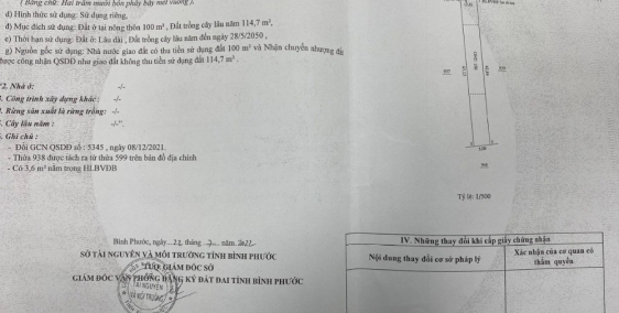 Dự án dất nền xã Thuận Lợi , Huyện Đồng Phú , Bình Phước