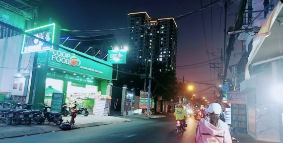 Chia gia tài bán MT kinh doanh 4 tầng Quận Tân Phú giáp Tân Bình