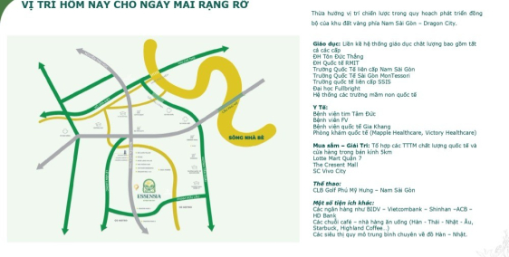 Giò Hàng Essensia Nhà Bè 2PN,3PN Chỉ 1%/ tháng, Vay đến 80%, CK Cao