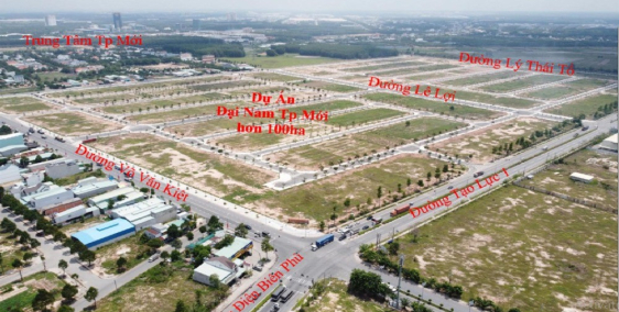 Đất nền vị trí vàng của tp mới Bình Dương, ko lo pháp lý