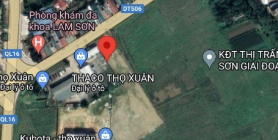 Bán một số lô đất trung tâm thị trấn Lam Sơn,huyện Thọ Xuân,Thanh Hóa giá đầu tư