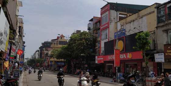 262 triệu/m2 mặt phố Bạch Mai, DT 106m, 3 tầng, mặt tiền 4.5m, KD đỉnh,