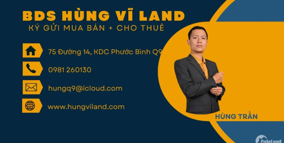 BDS HÙNG VĨ LAND [NC] Cho Thuê Nhà MT Đặng Văn Bi, TĐ 31/03/2023