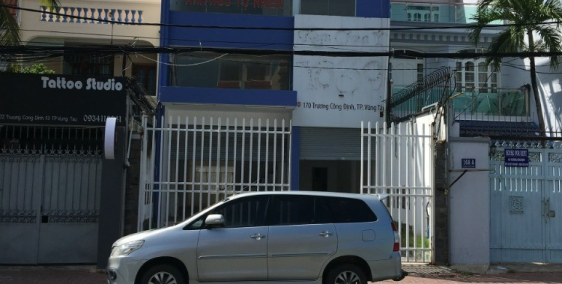 Cho thuê nhà nguyên căn mặt tiền đường Trương Công Định, P.3, TP.Vũng Tàu