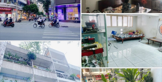 Bán Chung cư lầu 1, 824 Trần Hưng Đạo, Q5, 69m2, 3.9x19, 2 tầng, 2PN, chỉ 2.75