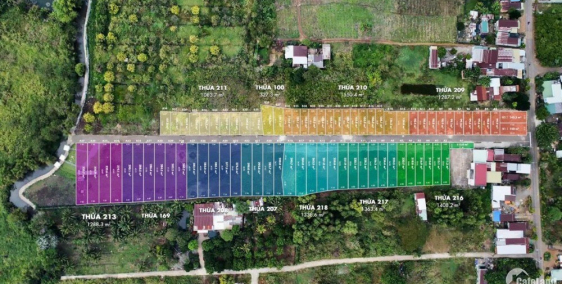 Đất thổ cư sổ hồng cầm tay 950tr/lô ngay KDC đông đúc Sông Thao, Trảng Bom