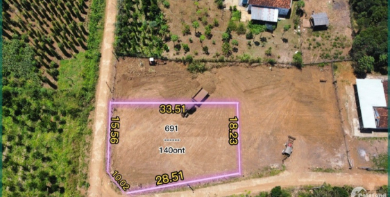 Chỉ 590Tr sở hữu đất Biệt Thự Vườn 696m2 , oto tận nơi, sổ riêng 1 lô duy nhất