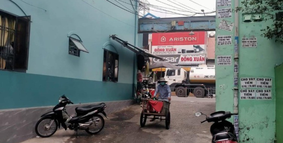 Mặt tiền 5x33 16 tỷ Nơ Trang Long P13 Bình Thạnh