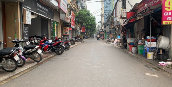 Cho thuê 2 sàn mặt phố Trường Lâm, ngay cổng bệnh viện đa khoa Đức Giang