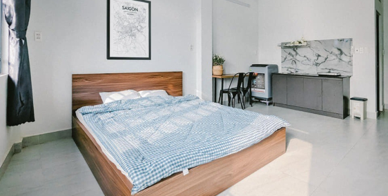 Phòng trọ quận Phú Nhuận full nội thất khu Phan Xích Long