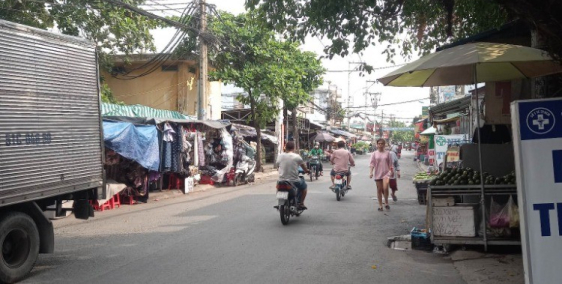 Nhà Mặt tiền Kinh doanh trong chợ Hiệp Thành Giá tốt Sổ đẹp.DTCN 64 m2