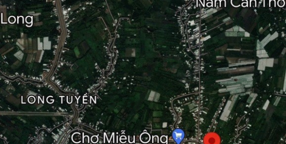 Nền 328m2 mặt tiền Bùi Hữu Nghĩa giá đầu tư