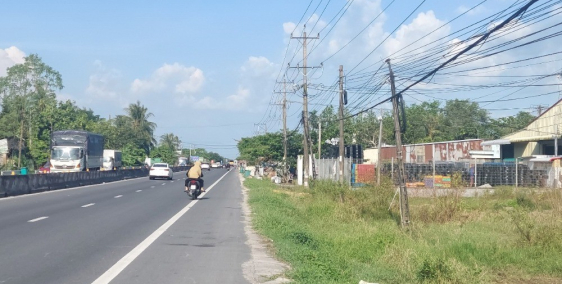 Đất MT QL1 Vĩnh Long, xã Tân Phú, huyện Tam Bình