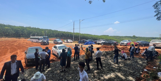 Thác Mơ Gardend Giá chỉ 280tr/280m Có 100m2 thổ cư - Sổ Riêng Công chứng ngay