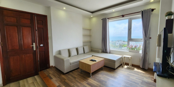 Cho thuê căn hộ 40m2, 1PN, view biển CC Oscland, đủ nội thất. LH 0907 370 843