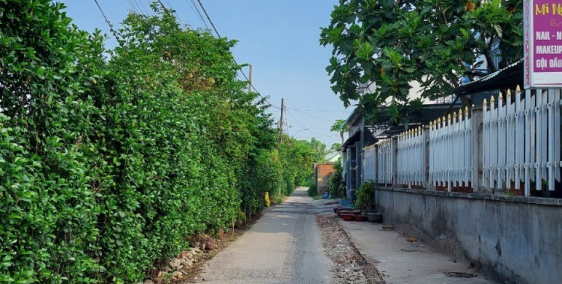 Bán đất đẹp dt 7,4x16m, Tân hiệp, Hóc Môn - TPHCM giá 3tỷ8