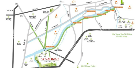 Chính chủ cần bán gấp căn hộ Dream Home Riverside-DT: 56.83 m2-Giá: 1,43 tỷ(VAT)