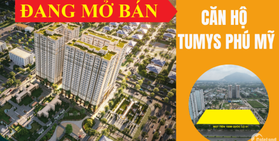 (CĐT) CĂN HỘ TUMYS PHÚ MỸ 1PN,2PN,3PN- GIÁ 1.4 TỶ, CK 3%, VAY 70%