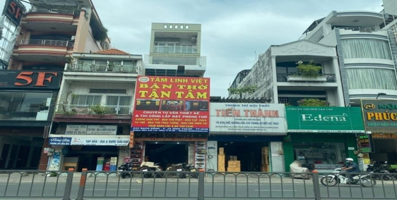 Mặt tiền kinh doanh đường Bạch Đằng, nhà cũ tiện xây mới 8mx22m, 40 tỷ (TL)