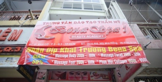 Cho thuê mặt tiền Bàn cờ thuận lợi Kinh doanh Spa