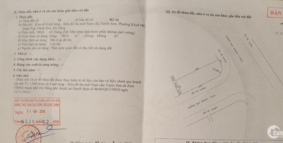 Bán LÔ GÓC ĐOÀN KHUÊ VÀ NƯỚC MẶN 3