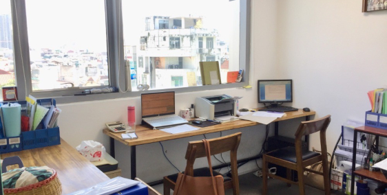 Văn phòng chia sẻ tại trung tâm quận Cầu Giấy