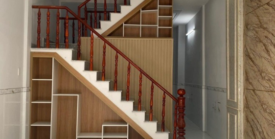 Bán nhà giá rẻ Long An 1 trệt 1 lầu, SHR, Bao phí công chứng sang tên