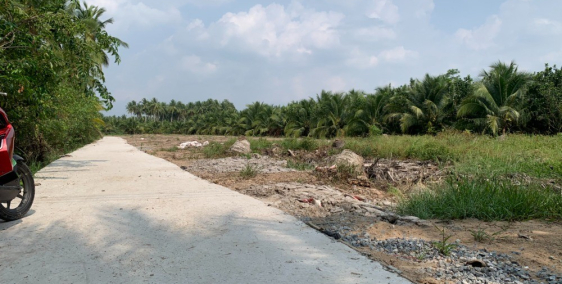 Chính chủ bán đất Long Hoà, 2 mt đường, 134m2 có 50m2 thổ cư, gần KCN Phú Thuận