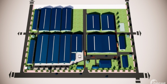 Bán/ cho thuê nhà xưởng lô 1 KCN Hòa Phú