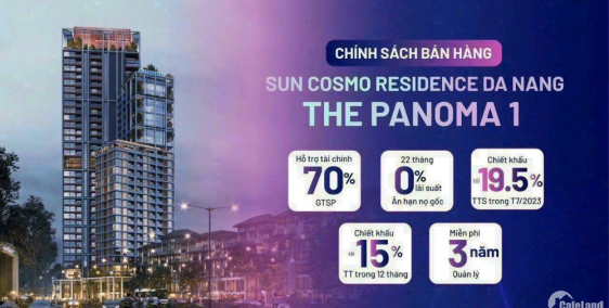Sun Group ra mắt Tòa căn hộ cao cấp View trực diện Sông Hàn_Giá chỉ từ 1,6tỷ/căn