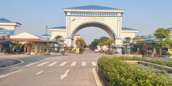 Cần bán đất phố chợ Vĩnh trụ, sổ đỏ chính chủ.