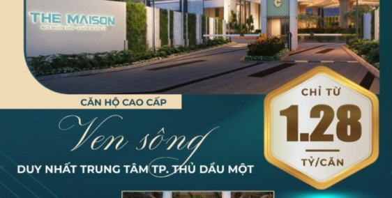 Căn hộ vên sông Sài Gòn ngay trung tâm TP-TDM
